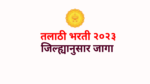 Read more about the article तलाठी भरती २०२३ जिल्ह्यानुसार जागा; talathi bharti district wise vacancy 2023